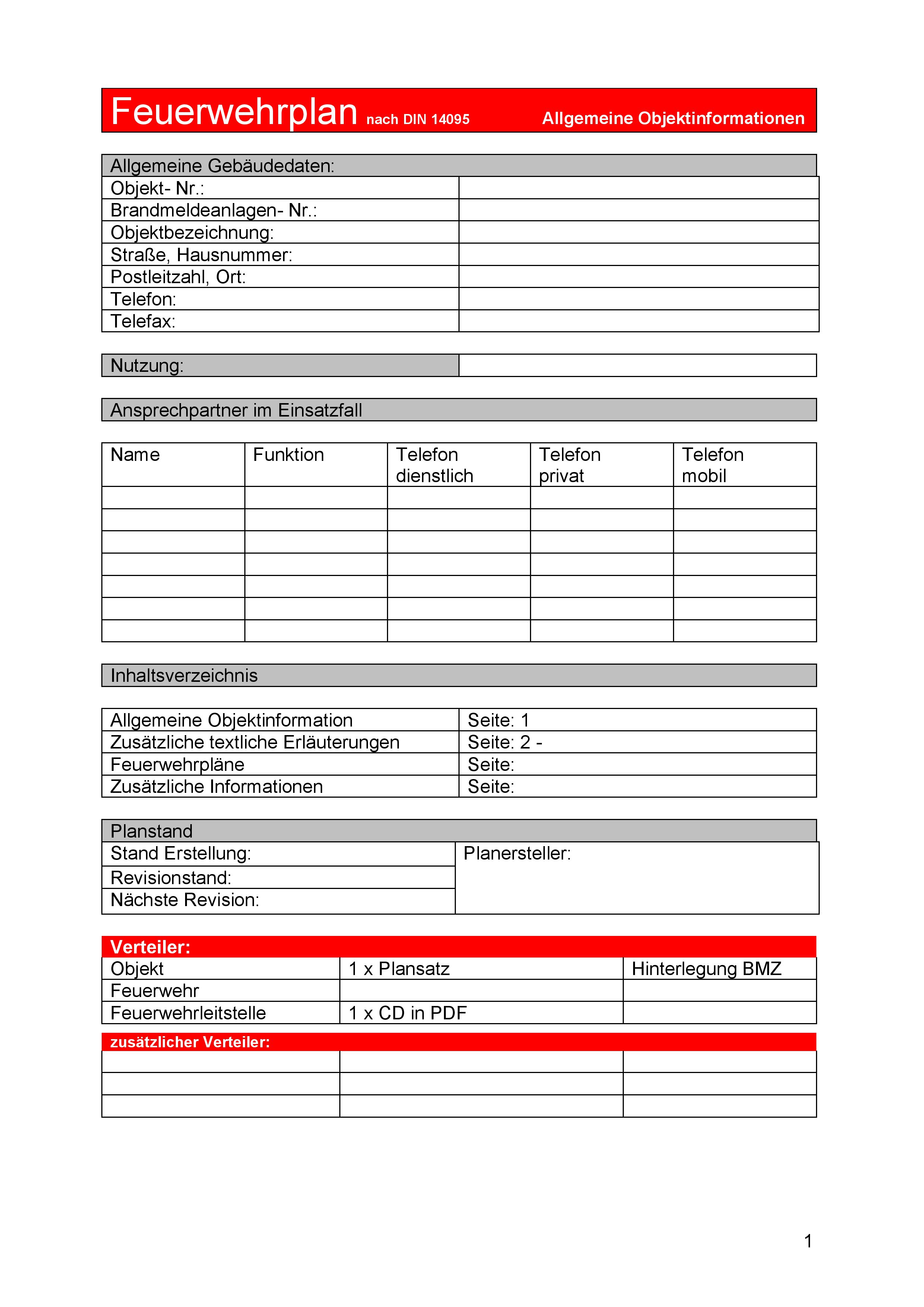 Feuerwehrplan