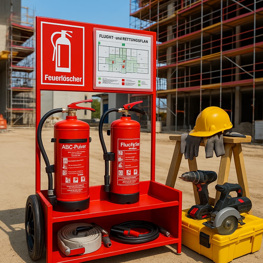 Brandschutz für Handwerker und auf Baustellen: Maßnahmen